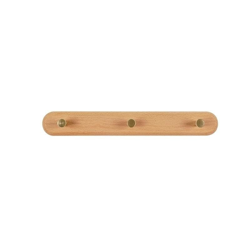 Rustic Wooden Wall Mount Coat Hooks
