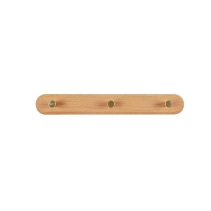 Rustic Wooden Wall Mount Coat Hooks