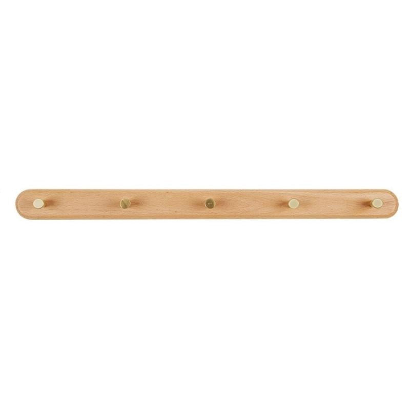 Rustic Wooden Wall Mount Coat Hooks