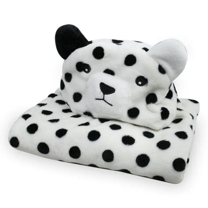 Cozy Kids Hooded Towel with Fun Animal Print