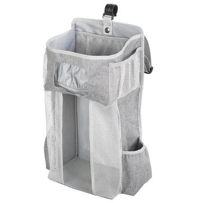 Baby Crib Storage Diaper Changing Organizer - Luxicro