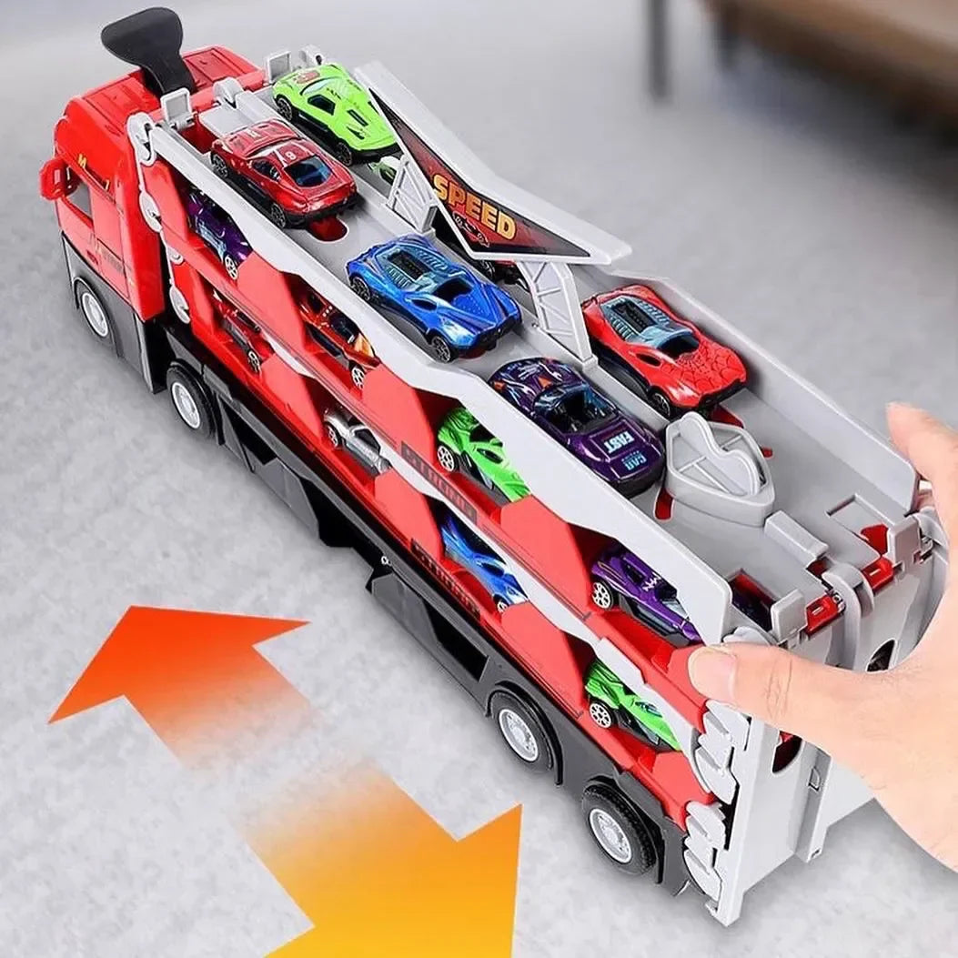 Portable 2 in 1 Foldable Racing Track