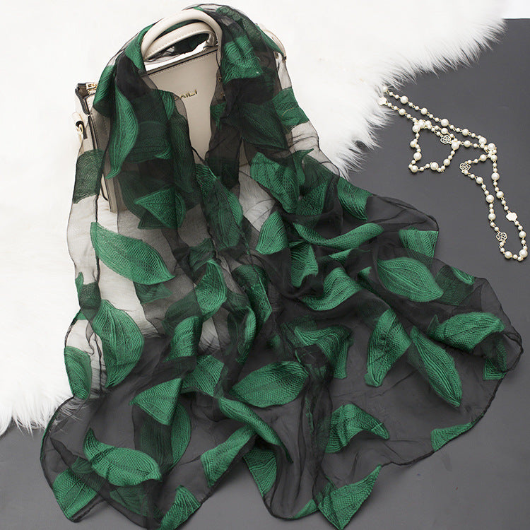 Beautiful Soft Floral Scarf