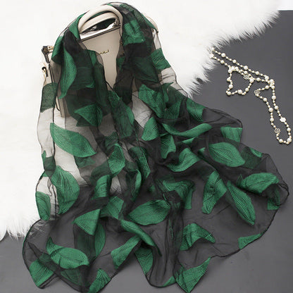 Beautiful Soft Floral Scarf