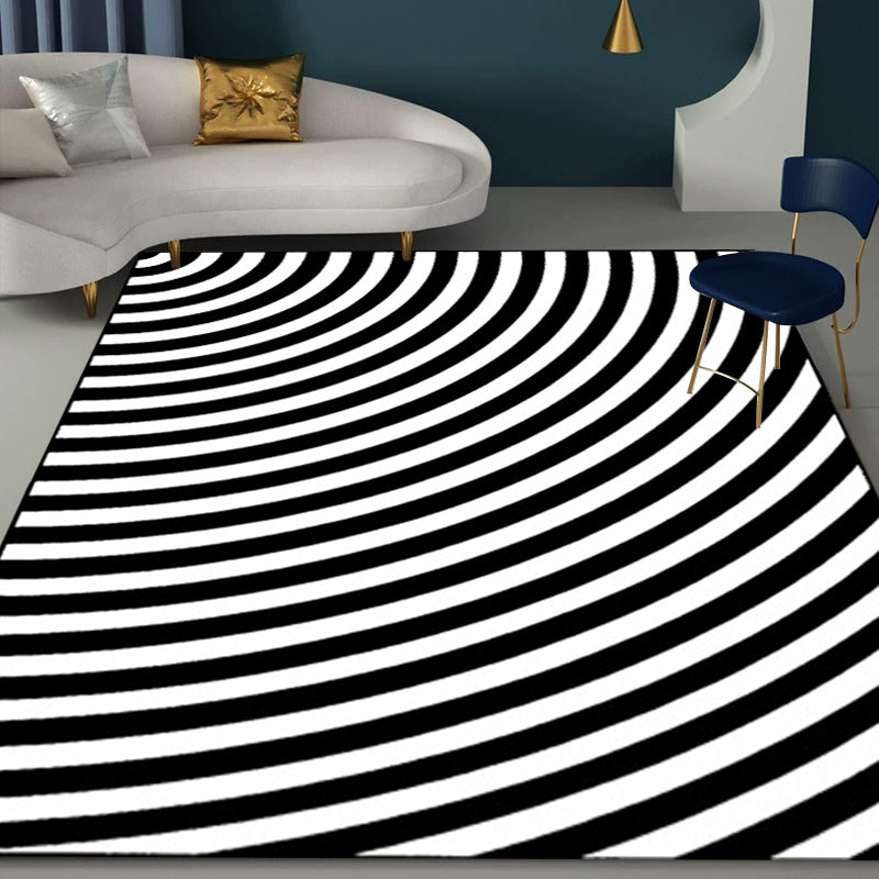 Soft Non-Slip 3D Arch Pattern Bedroom Rug