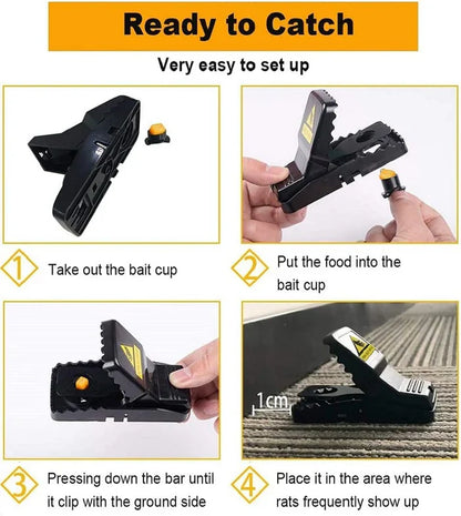 Effective Rodent Trap Set (6 Pack)