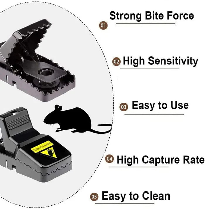 Effective Rodent Trap Set (6 Pack)