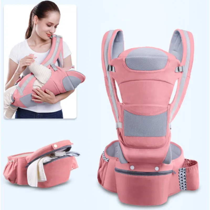 Comfortable Baby Carrier - Soft Adjustable Baby Sling