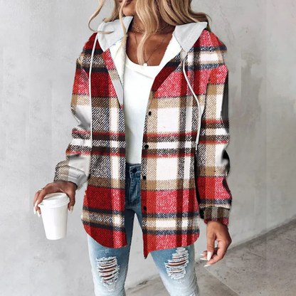 Soft Relaxed Fit Womens Hooded Sweatshirt