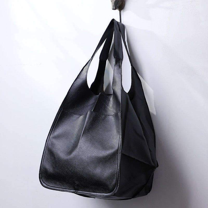 Big Genuine Leather Handbag for Ladies