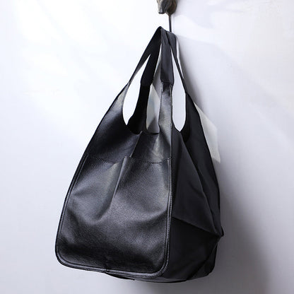 Big Genuine Leather Handbag for Ladies