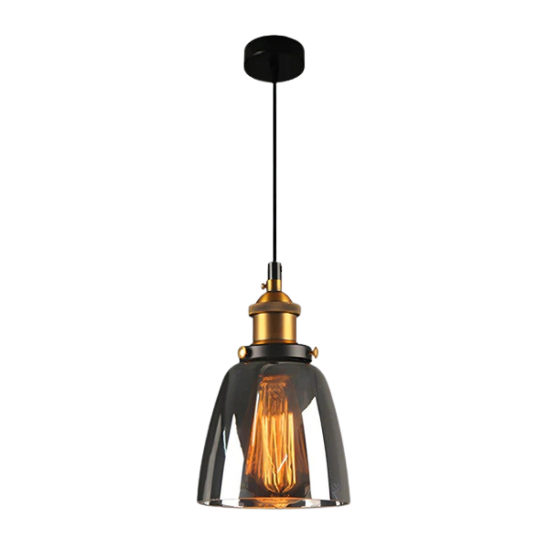 Elegant Hanging Glass Ceiling Light