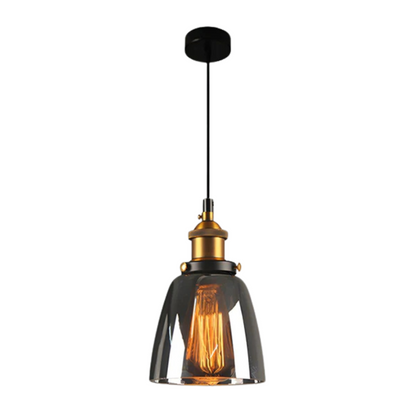 Elegant Hanging Glass Ceiling Light
