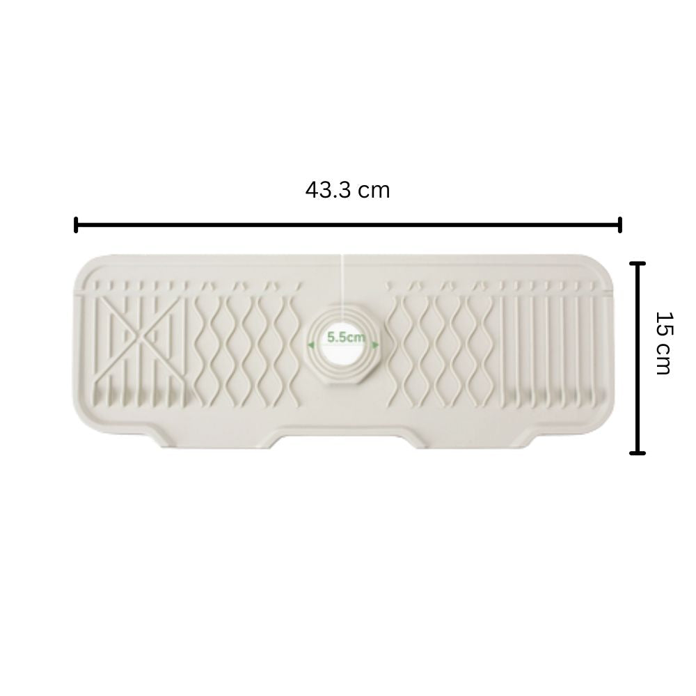 Blue Non Slip Kitchen Sink Mat