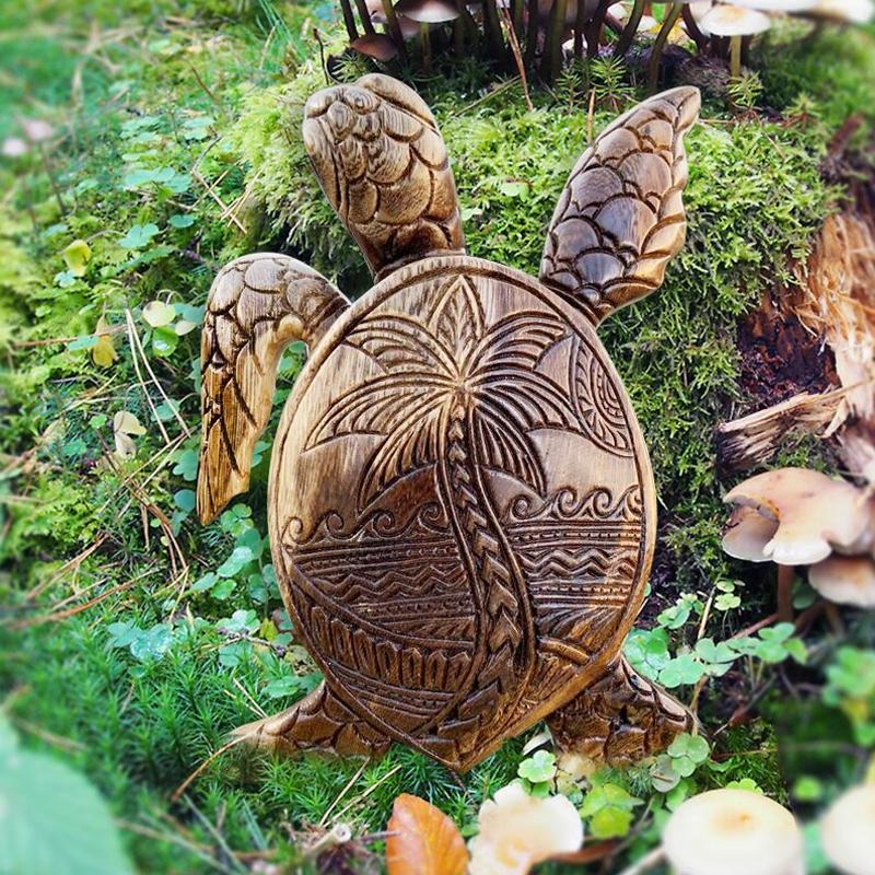 Ocean Turtle Ceramic Table Decoration