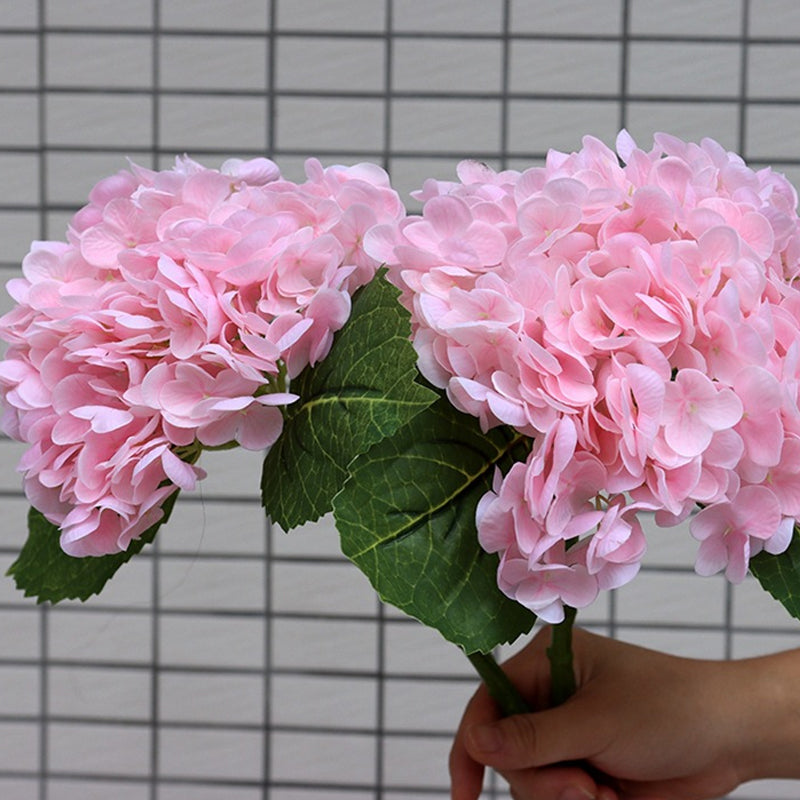 Outdoor Fake Hydrangea Flower Decor