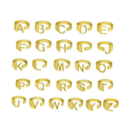 Personalized Initial Alphabet Ring