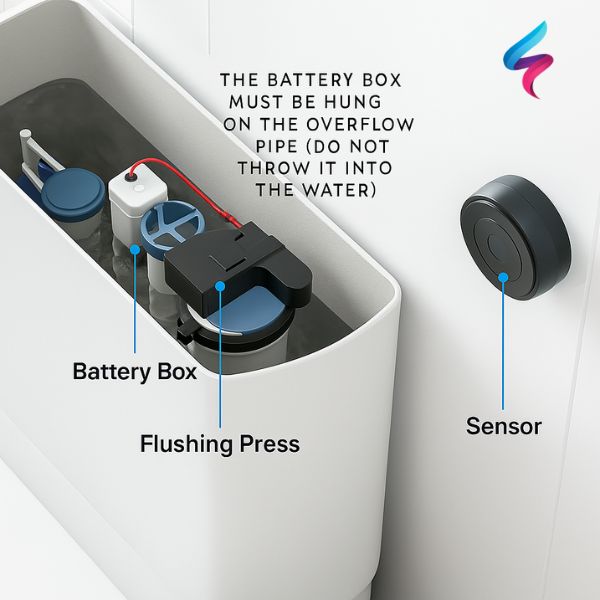 Automatic Sensor Flush Kit for Toilets