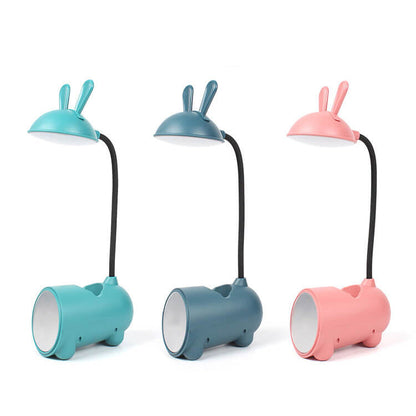 Stylish LED Desk Lamp with USB Port and Pen Holder