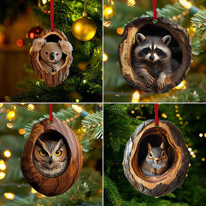 Colorful Holiday Acrylic Pendant