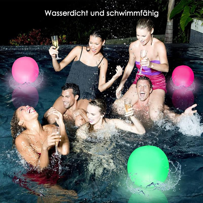 Colorful LED Water Globe Lamp