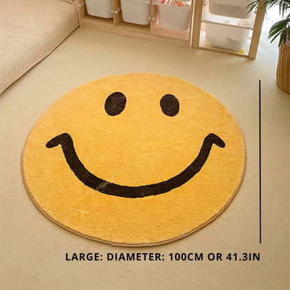 Happy Yellow Floor Mat