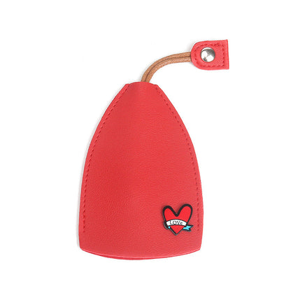 Vibrant Fruit Pattern Key Pouch
