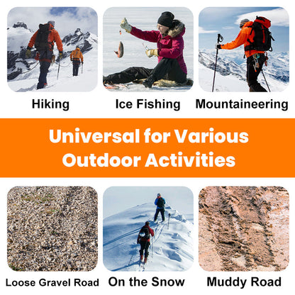 Anti Slip Snow Grips for Winter Walking Safety