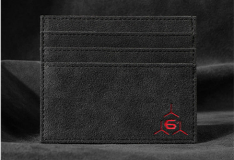 Slim Genuine Leather Men's Card Holder