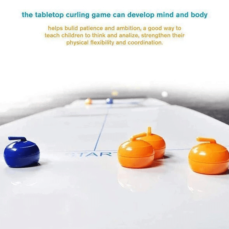 Fun Indoor Curling Board Game