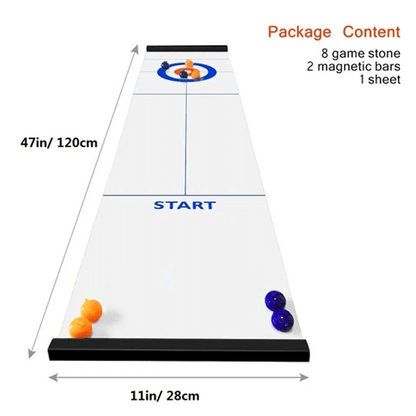 Fun Indoor Curling Board Game