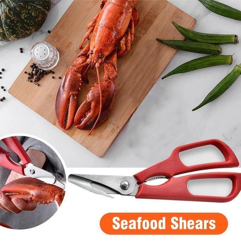 Sharp Seafood Kitchen Shears - Luxicro