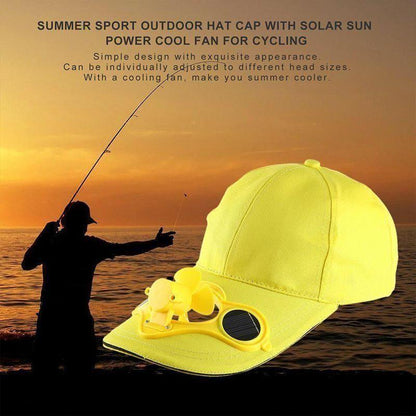 Breathable Solar Powered Summer Hat