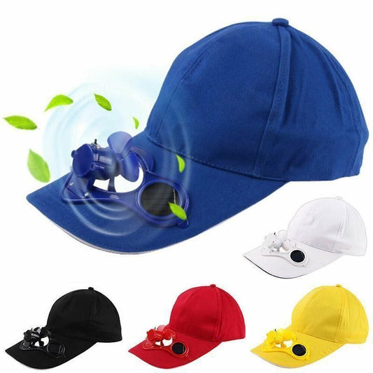 Breathable Solar Powered Summer Hat - Luxicro