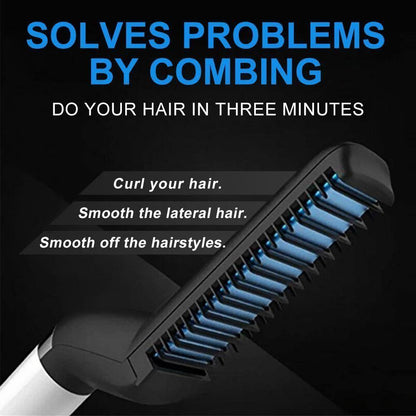 Premium Beard and Hair Straightening Tool