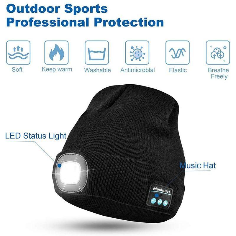 Premium Wireless Bluetooth Music Beanie Hat