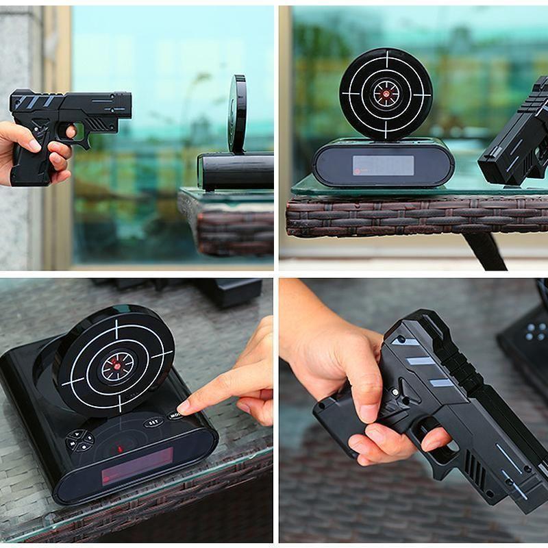 Tactical Shooting Range Alarm Clock