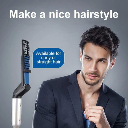 Premium Beard and Hair Straightening Tool - Luxicro