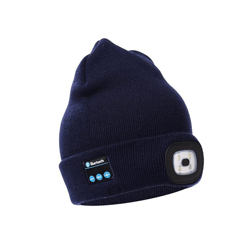 Warm Lighted Bluetooth Beanie Cap