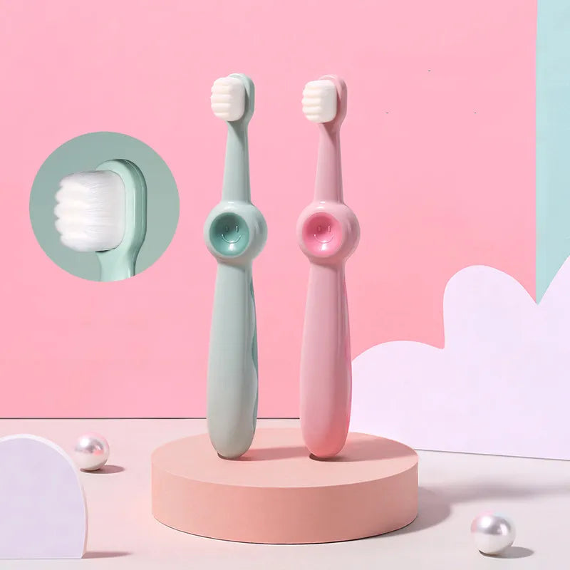 Gentle Childrens Toothbrush Set for Sensitive Teeth