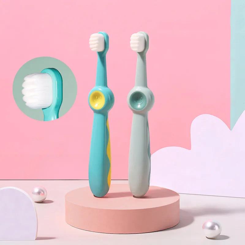 Gentle Childrens Toothbrush Set for Sensitive Teeth