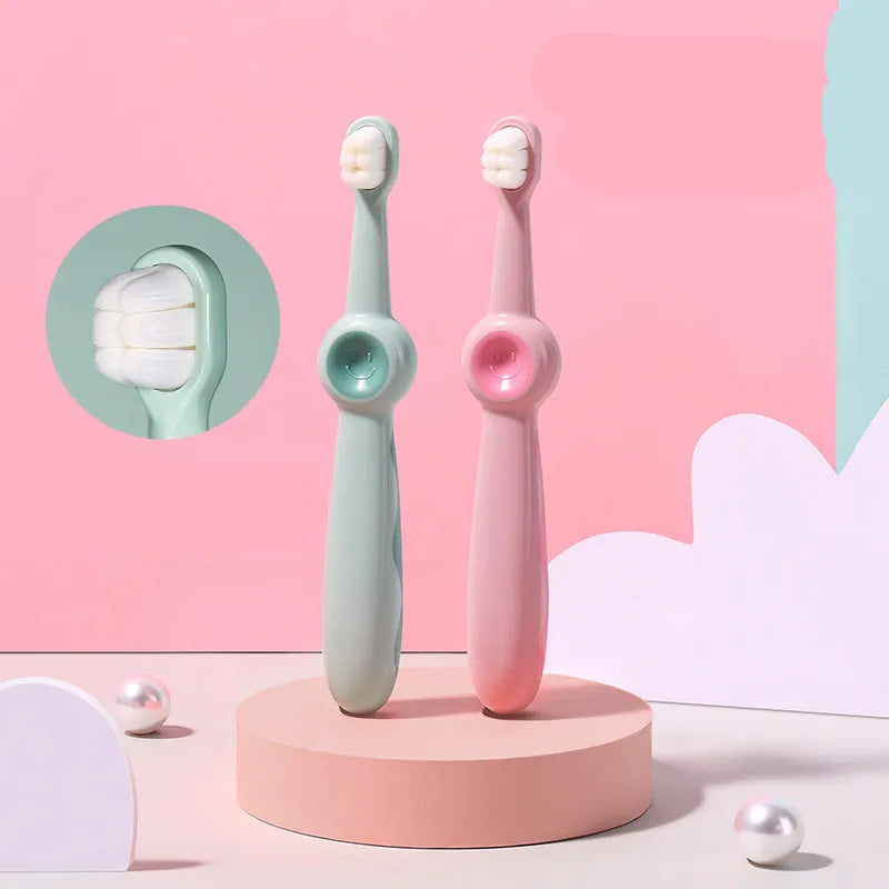 Gentle Childrens Toothbrush Set for Sensitive Teeth