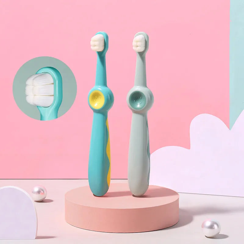 Gentle Childrens Toothbrush Set for Sensitive Teeth