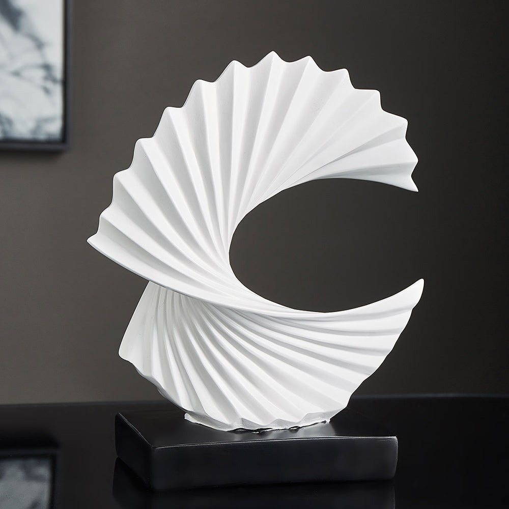 Beautiful Moon Shaped Decor Sculpture