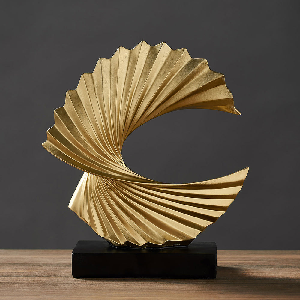 Beautiful Moon Shaped Decor Sculpture - Luxicro