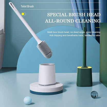 Deluxe Full Toilet Cleaning Brush Kit