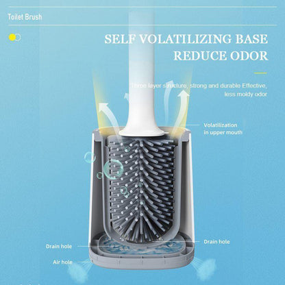 Deluxe Full Toilet Cleaning Brush Kit