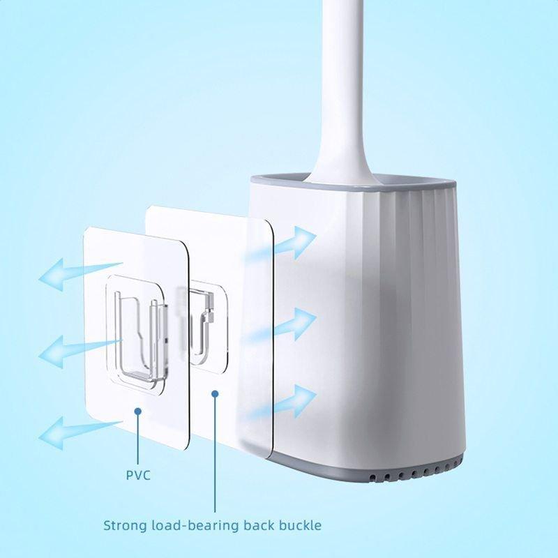 Deluxe Full Toilet Cleaning Brush Kit