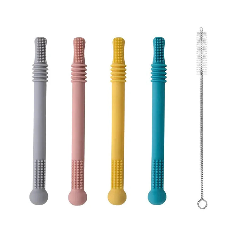 Gentle Infant Teething Silicone Toys
