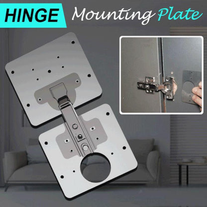 Strong Hinge Fixing Plate - Luxicro